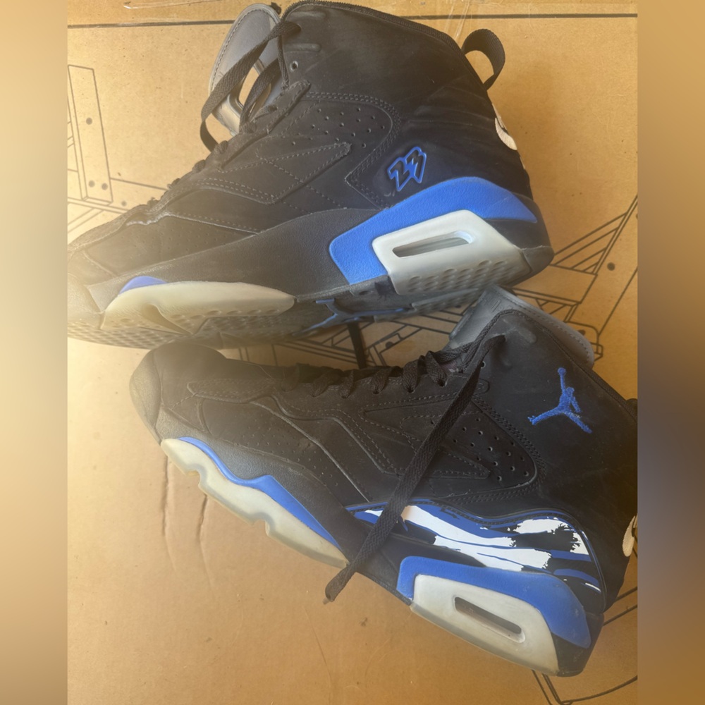 Men's Nike Jordan MVP - Size 10 - Black University Blue - Basketball Shoes